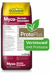 ECOstyle Myco-Siertuin met Protozoa en mycorrhizae NPK 7-3-6 kruimel - zak van 25kg